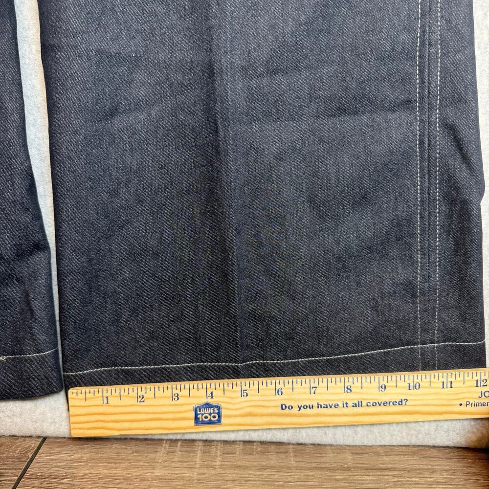 New Directions Dress Pants Trousers Womens Sz 16 Pinup Wide Leg Dark Wash Career - Picture 8 of 12